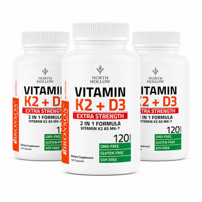 Vitamin D3 + K2
