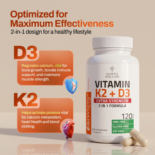 Vitamin D3 + K2