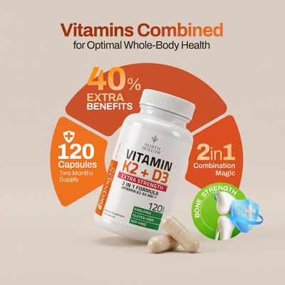 Vitamin D3 + K2